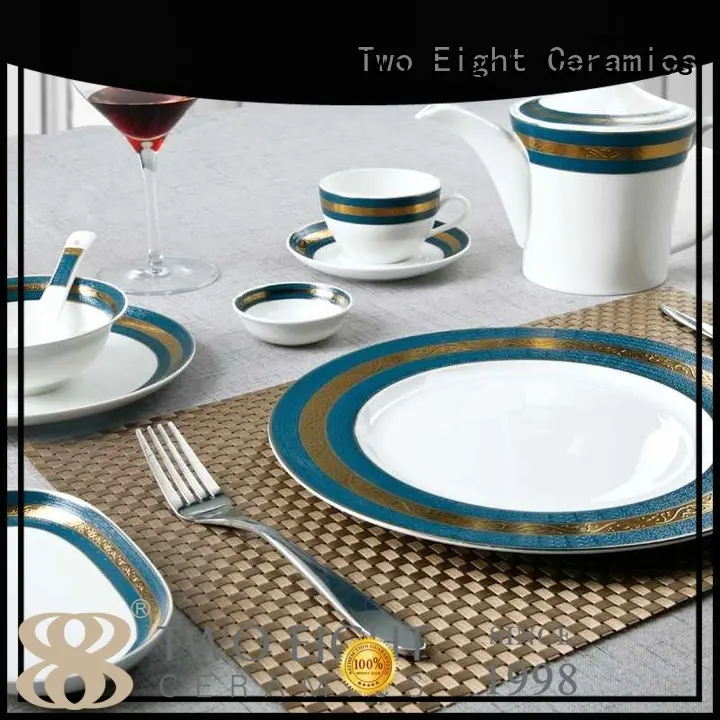 Two Eight td11 fine china dinnerware personalized for bistro 1