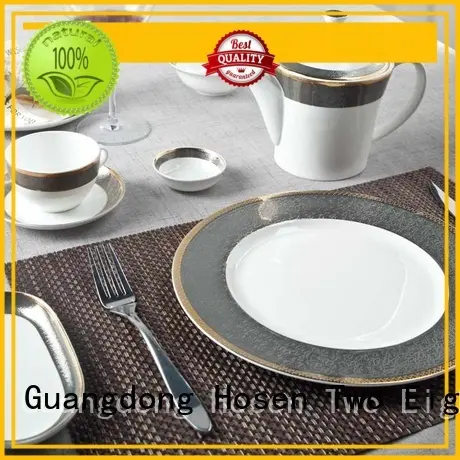 Two Eight contemporary restaurant plates wholesale personalized for kitchen 1