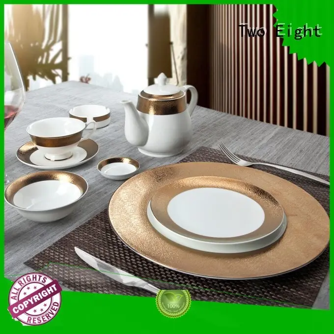 Two Eight royal Fine china dinnerware set factory price for hotel 1