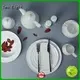 Two Eight royal white dinnerware sets for 12 directly sale for bistro 1
