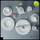 Two Eight simply white porcelain dinner plates series for dinner 1