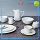 Two Eight french style cheap porcelain dinner plates directly sale for restaurant 1