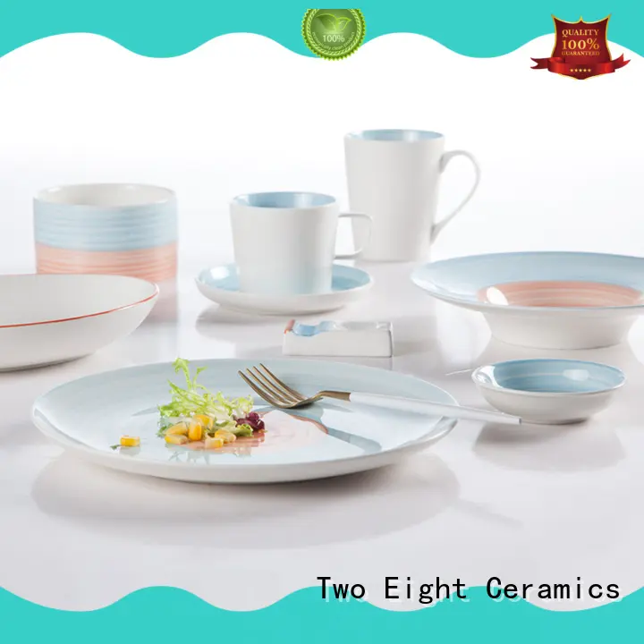 Two Eight classic high quality porcelain dinnerware series for kitchen 1