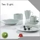 Two Eight black restaurant tableware supplies customized for dinning room 1