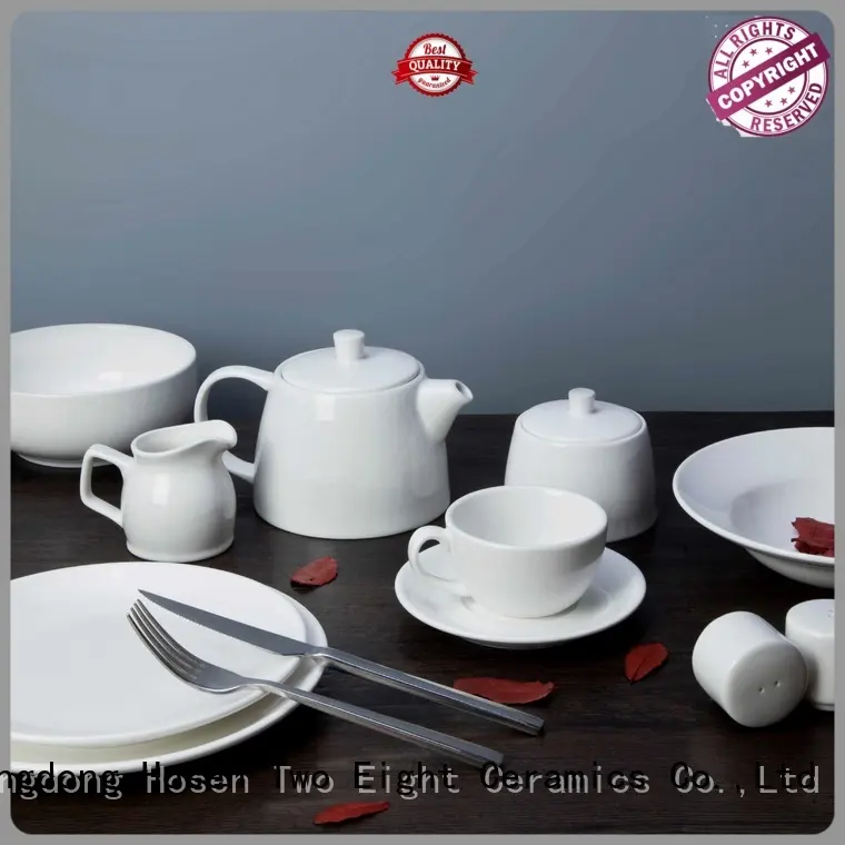 Two Eight bulk cheap porcelain dinner plates from China for dinner 1