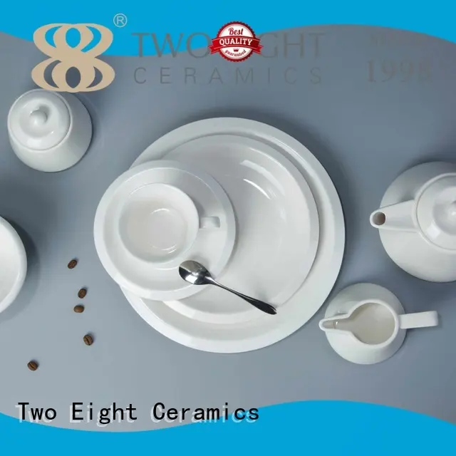 Two Eight Italian style white dinnerware sets for 8 from China for home 1