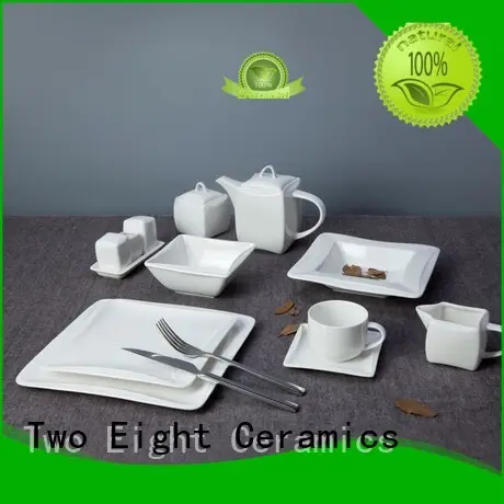 square hotel dinnerware suppliers rim customized for bistro 1