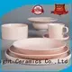 Two Eight square restaurant style dinner plates from China for restaurant 1