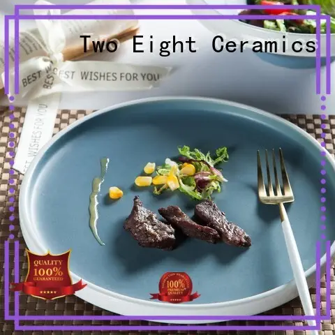 Two Eight smooth crockery set for restaurant from China for dinner 1