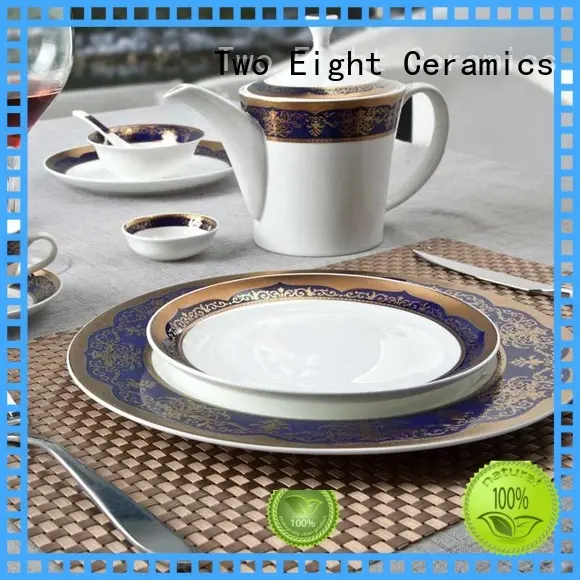Two Eight color fine china dinnerware supplier for dinning room 1