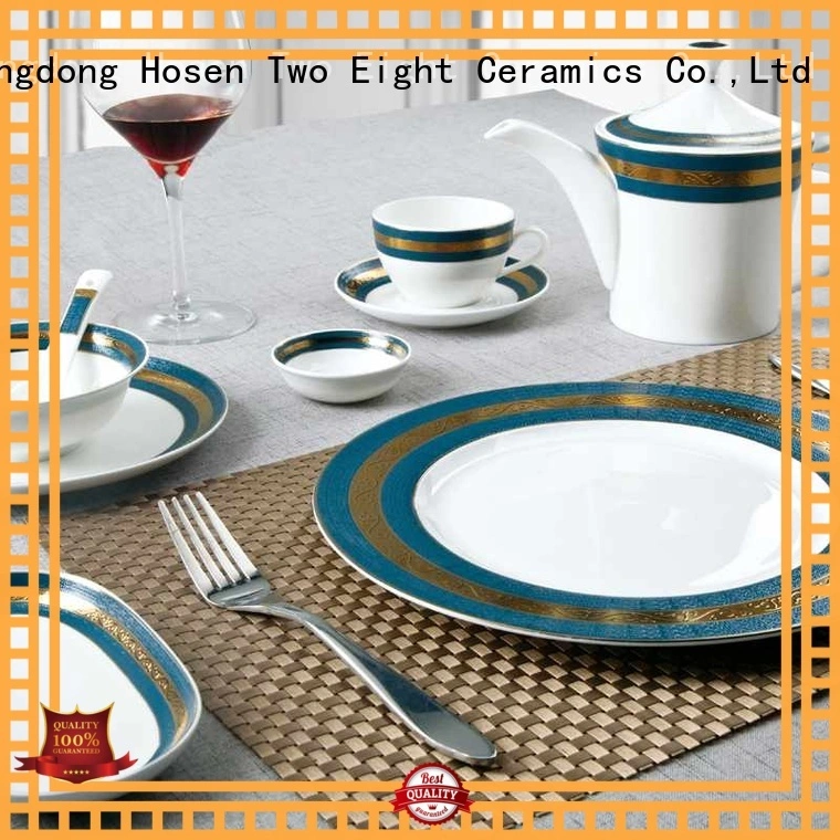 Two Eight tableware fine bone china tea set supplier for hotel 1