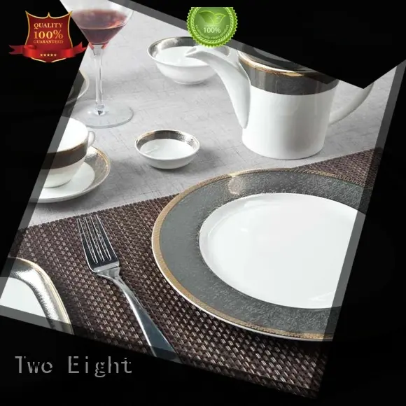 Two Eight elegant fine porcelain china factory price for hotel 1