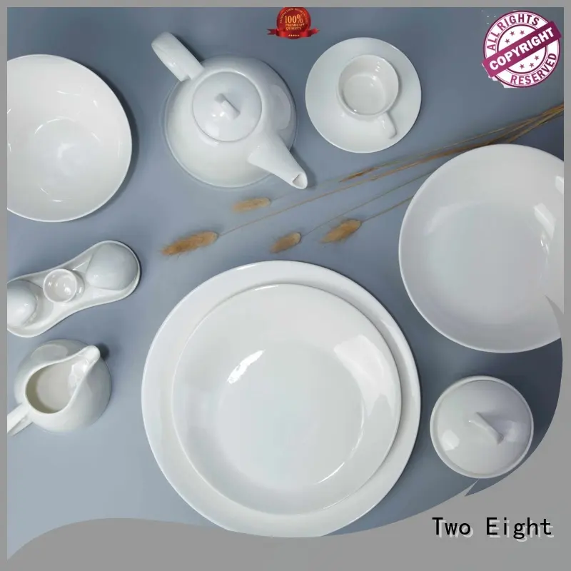 glaze high quality porcelain dinnerware Italian style from China for hotel 1