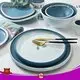 colorful restaurant grade plates german style series for kitchen 1