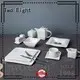 Two Eight bulk white restaurant dishes manufacturer for hotel 1