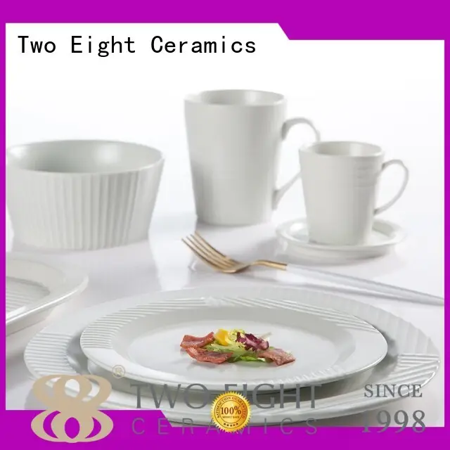 Two Eight colorful french porcelain dinnerware sets directly sale for hotel 1