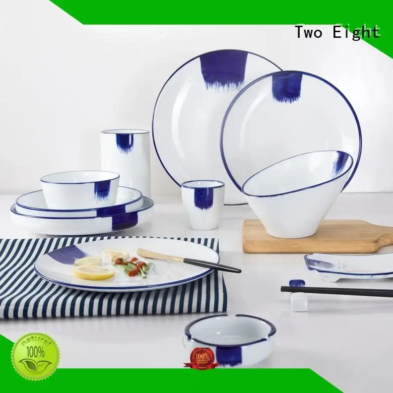 Two Eight Chinese cheap white dinnerware directly sale for restaurant 1