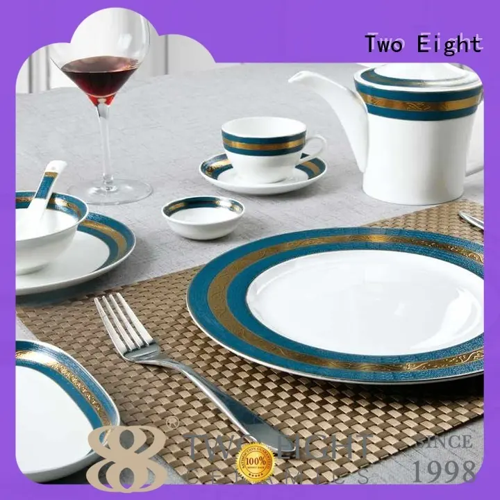 elegant unbreakable restaurant plates blue personalized for teahouse 1