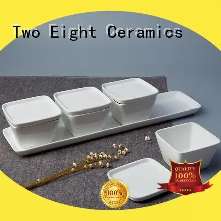 Two Eight bone china plates Supply for dinner 1