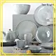 Two Eight porcelain dinner plates factory for bistro 1
