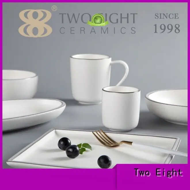 Two Eight Latest high quality porcelain dinnerware Supply for hotel 1