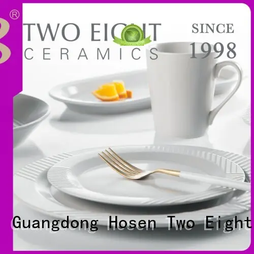 Two Eight Best custom restaurant plates Supply for dinner 1