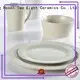 Two Eight ceramic dinner plates for business for hotel 1