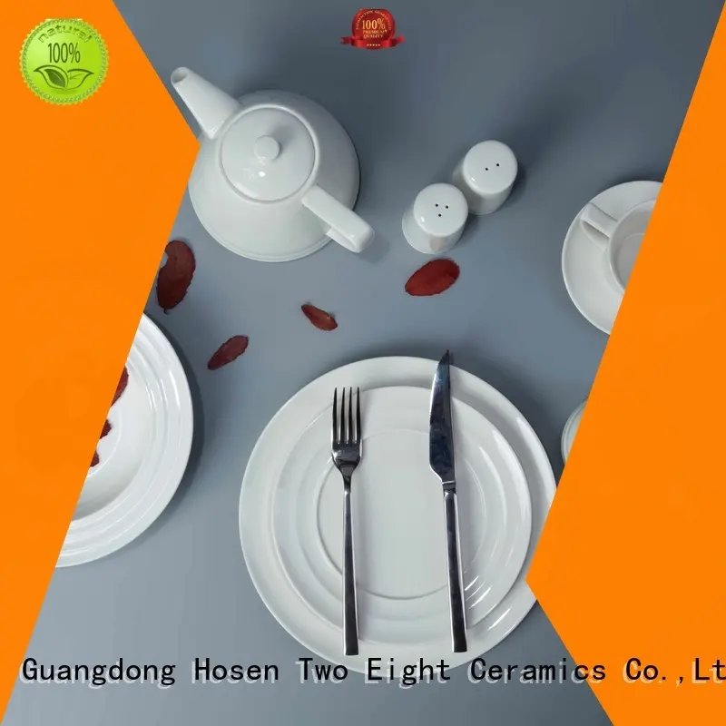 Custom cheap white dinnerware Suppliers for restaurant 1