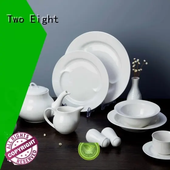 Two Eight New white dinnerware sets for 12 manufacturers for kitchen 1