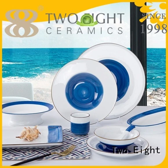 Two Eight Best porcelain dish set manufacturers for restaurant 1
