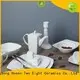 Two Eight white bone china dinnerware for business for kitchen 1