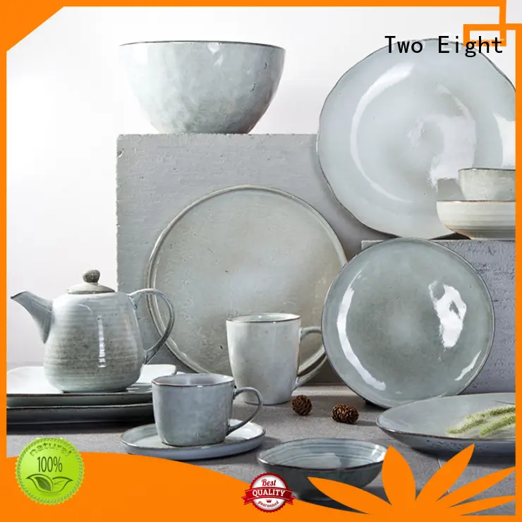 Two Eight blue and white porcelain company for hotel 1