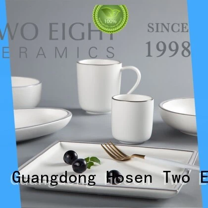 Two Eight Latest porcelain dish set Supply for kitchen 1