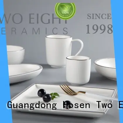 Two Eight Latest porcelain dish set Supply for kitchen 1