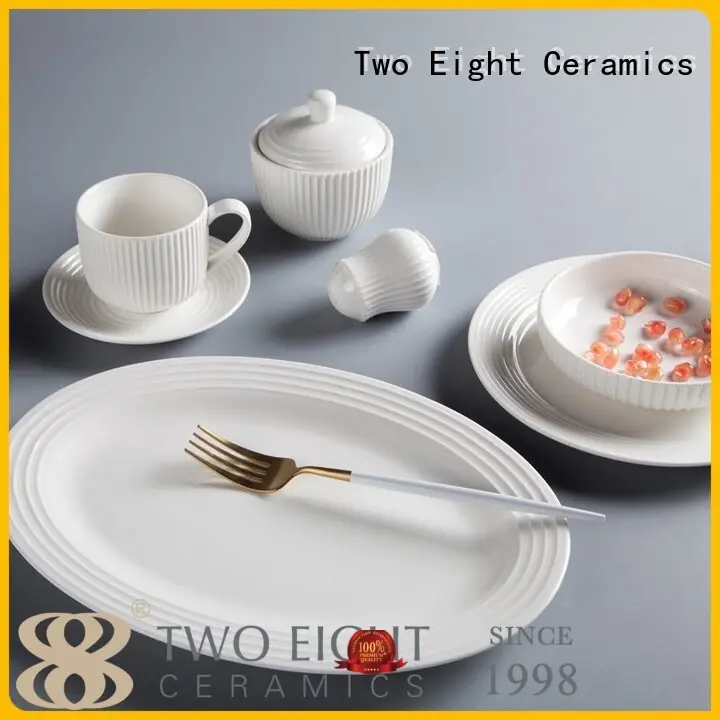 Two Eight Latest white dinner plates company for home 1