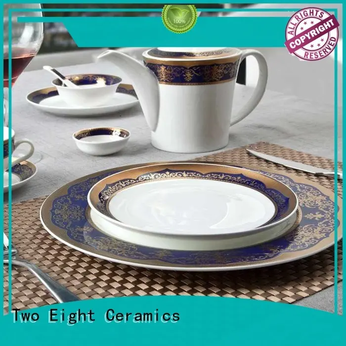 Two Eight fine china dinnerware set factory for hotel 1