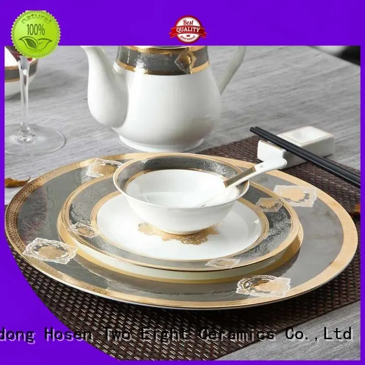 Two Eight fine china dinnerware factory for hotel 1