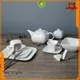 Two Eight white porcelain dinner plates bulk Suppliers for dinning room 1