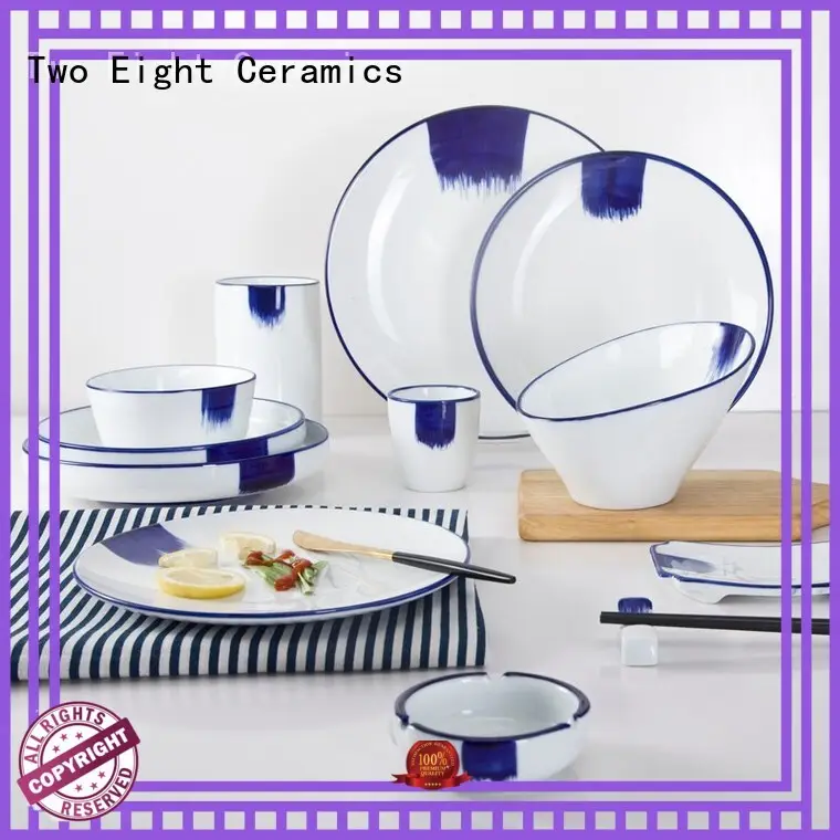 Two Eight restaurant grade plates for business for bistro 1