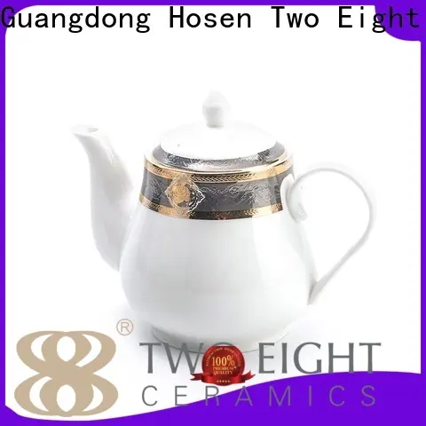 Two Eight Latest teapot and saucer set factory for bistro 1