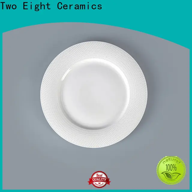 Two Eight white plate for business for kitchen 1