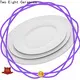 Two Eight oven safe ceramic plates Suppliers for dinner 1