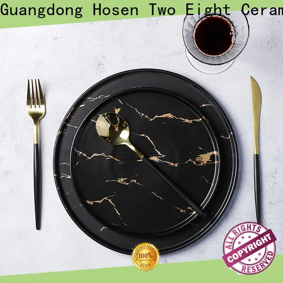 Two Eight Best ceramic square plate Suppliers for dinner 1
