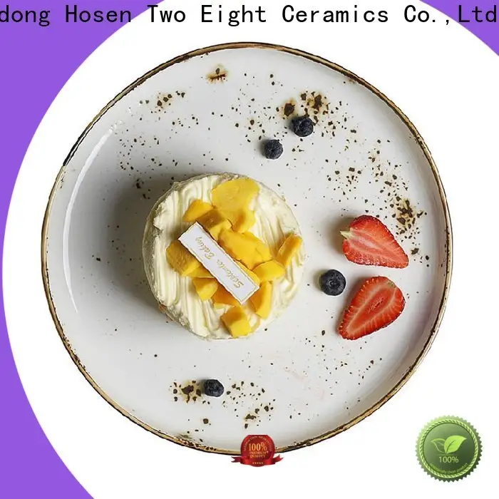Two Eight Custom pottery tableware for business for dinner 1