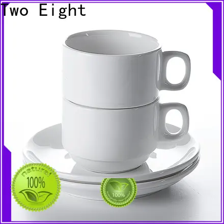 Two Eight High-quality plain coffee mugs Supply for dinner 1