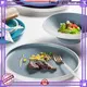 Two Eight stoneware plates factory for kitchen 1