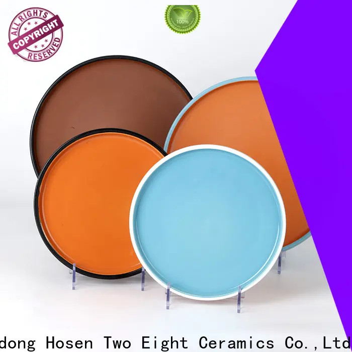 Two Eight handmade plates Supply for home 1