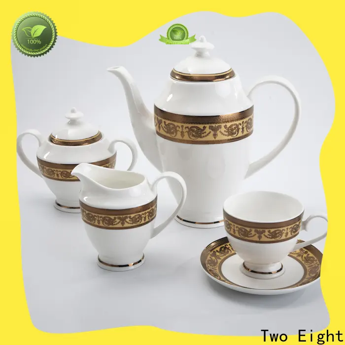 Two Eight contemporary tea sets factory for hotel 1