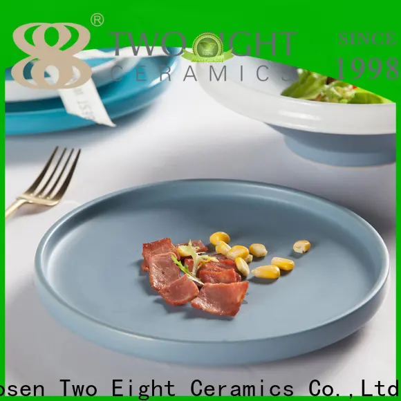 Two Eight small ceramic dishes manufacturers for hotel 1