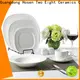 Wholesale white porcelain plate hotel for business for home 1